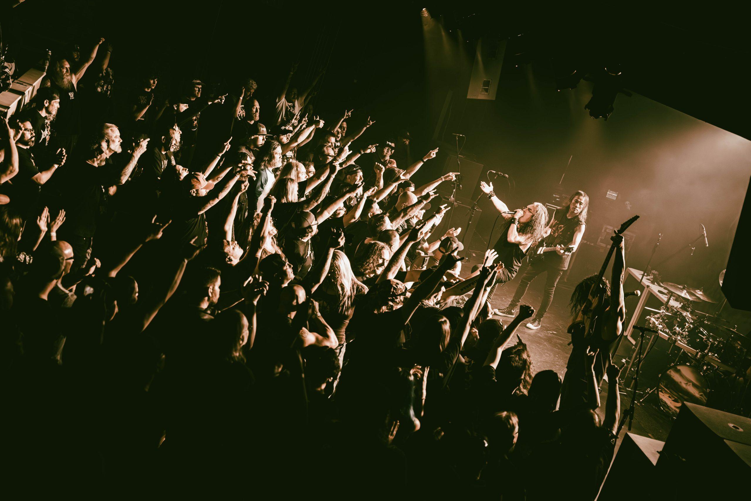 Death Angel and a packed Moxi Theater crowd